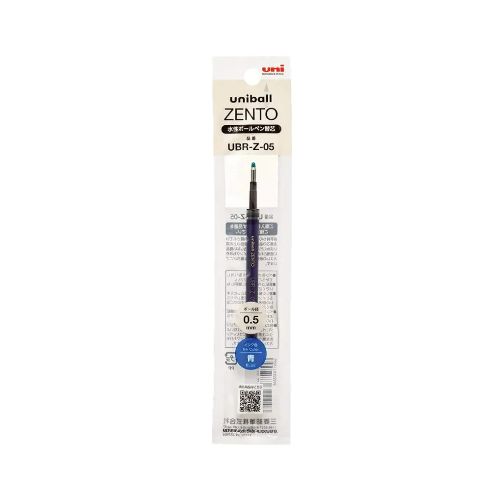 [UBN-Z-05.33]  Uni-Ball ZENTO Refill, 0.5 mm, UBR-Z-05 (BLUE)
