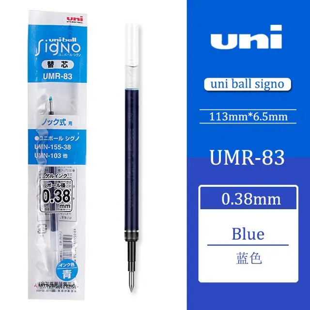 Refill For Uniball Signo RT/RT1 Gel Pen 0.38