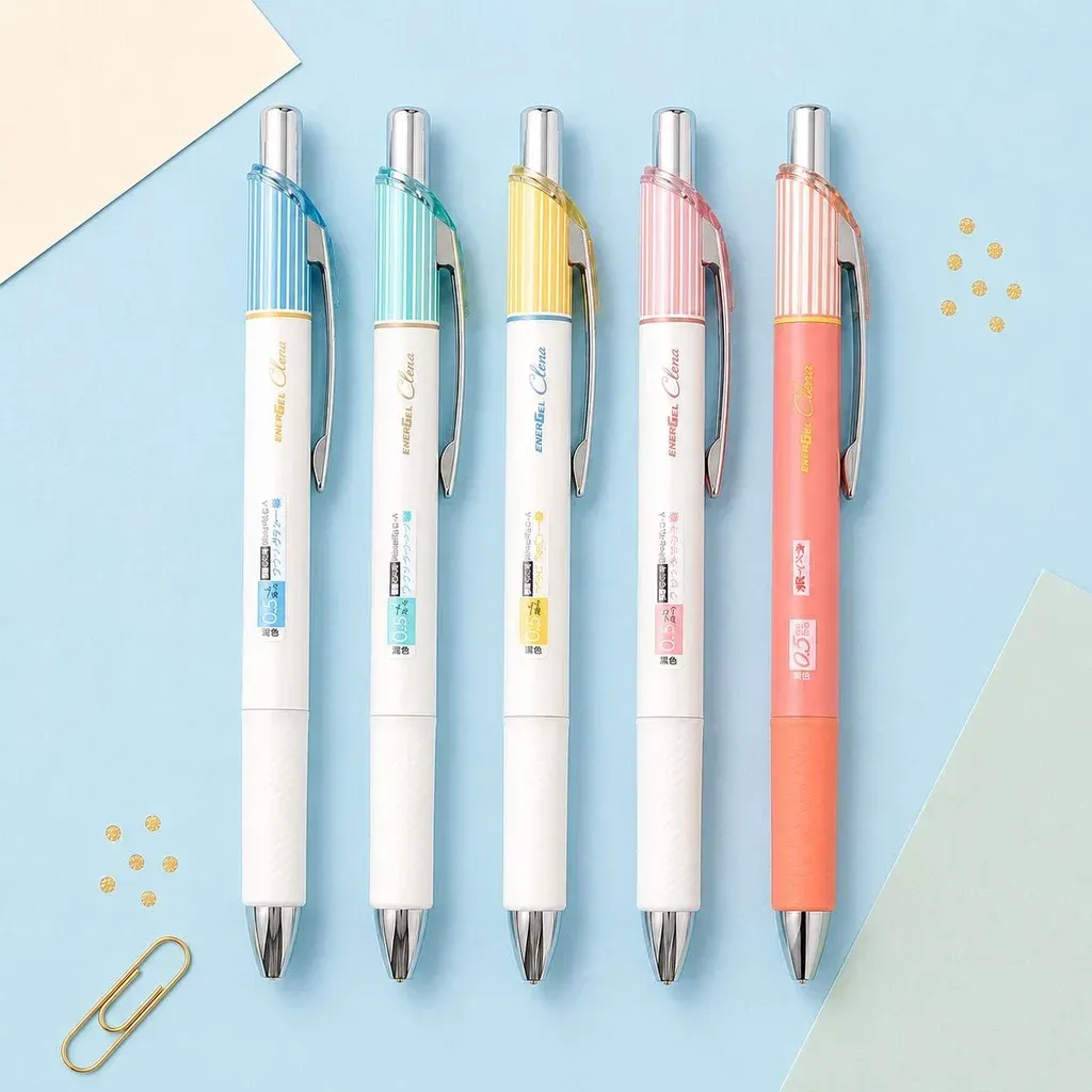 [BLN75LP-A] Pentel AMZ-BLN75LST EnerGel Ink Ballpoint Pen (Pink)