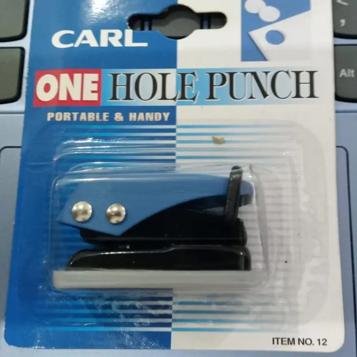 Carl One hole Punch Portable and Handy
