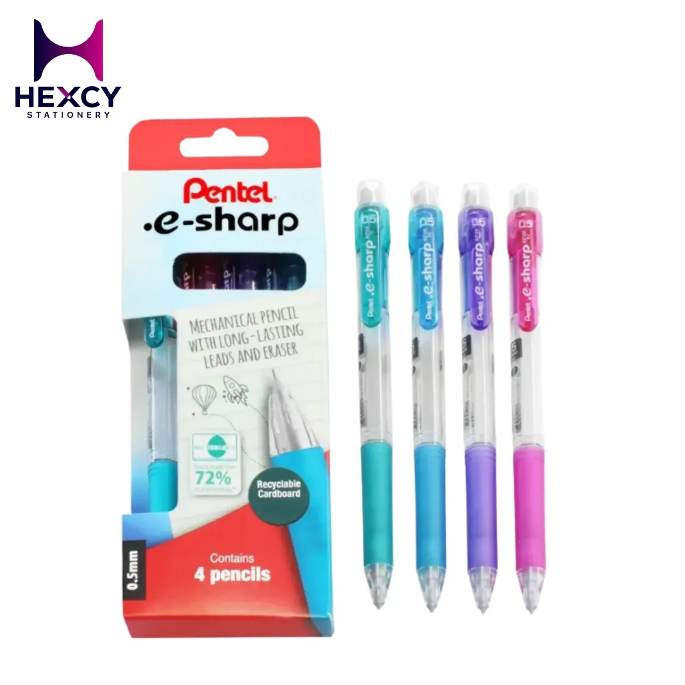 [AZ1253] Pentel .E-Sharp Mechanical Pencil 0.5