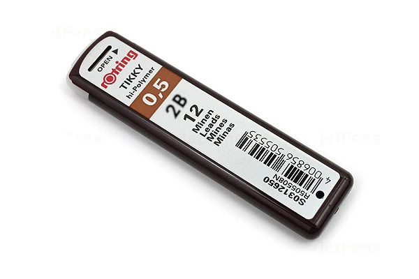 Rotring Mechanical Pencil Refill 0.5mm 2B