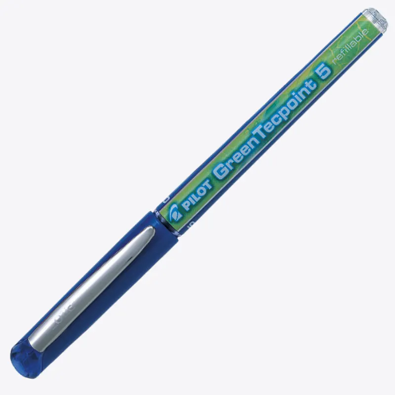 Pilot Green Tecpoint 5 Pure Liquid Ink Pen
