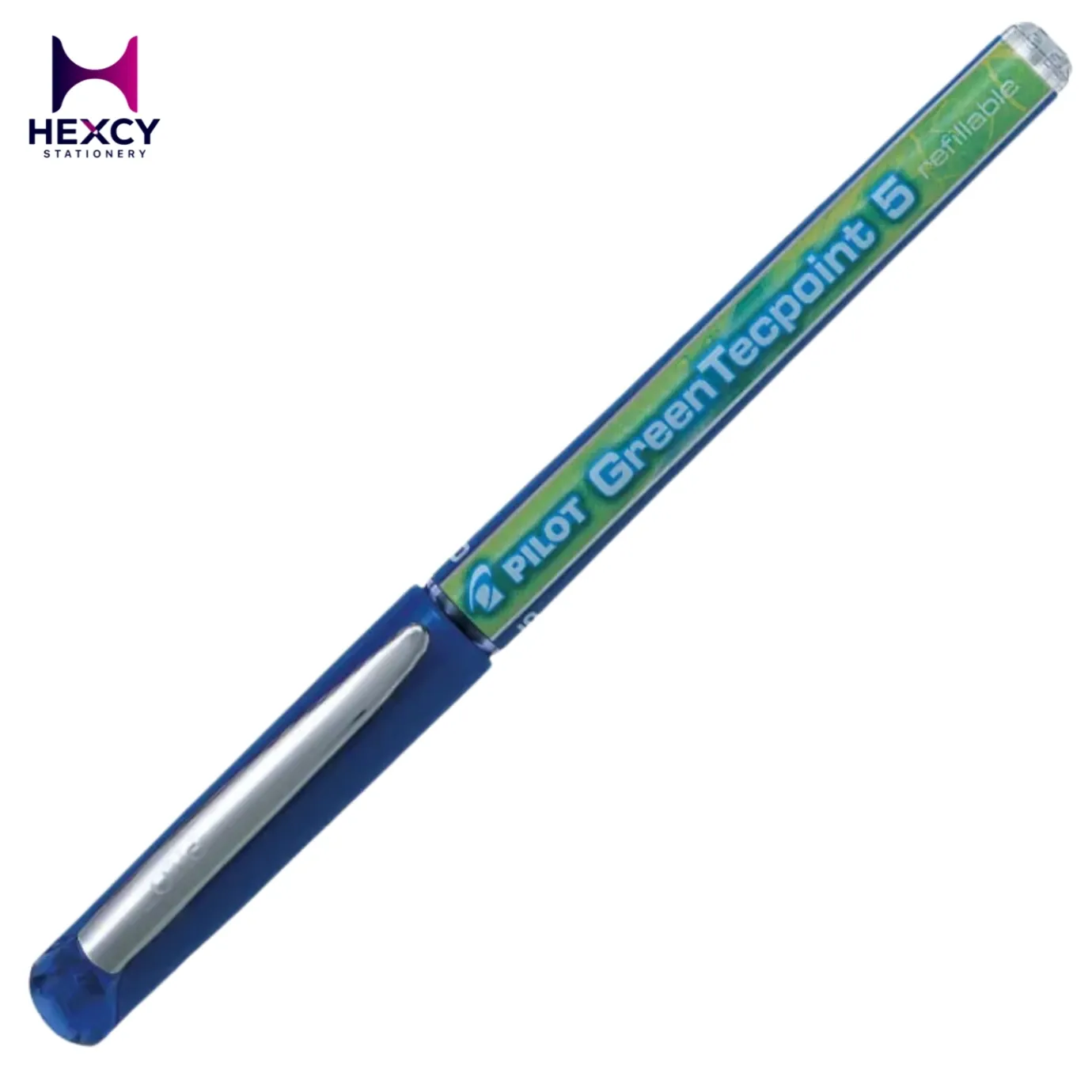 Pilot Green Tecpoint 5 Pure Liquid Ink Pen