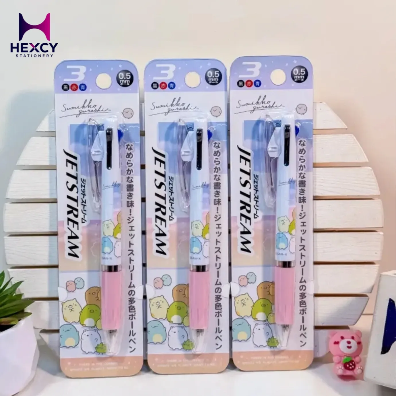 San-X Sumikko Gurashi Jet Stream 3C Gel Pen