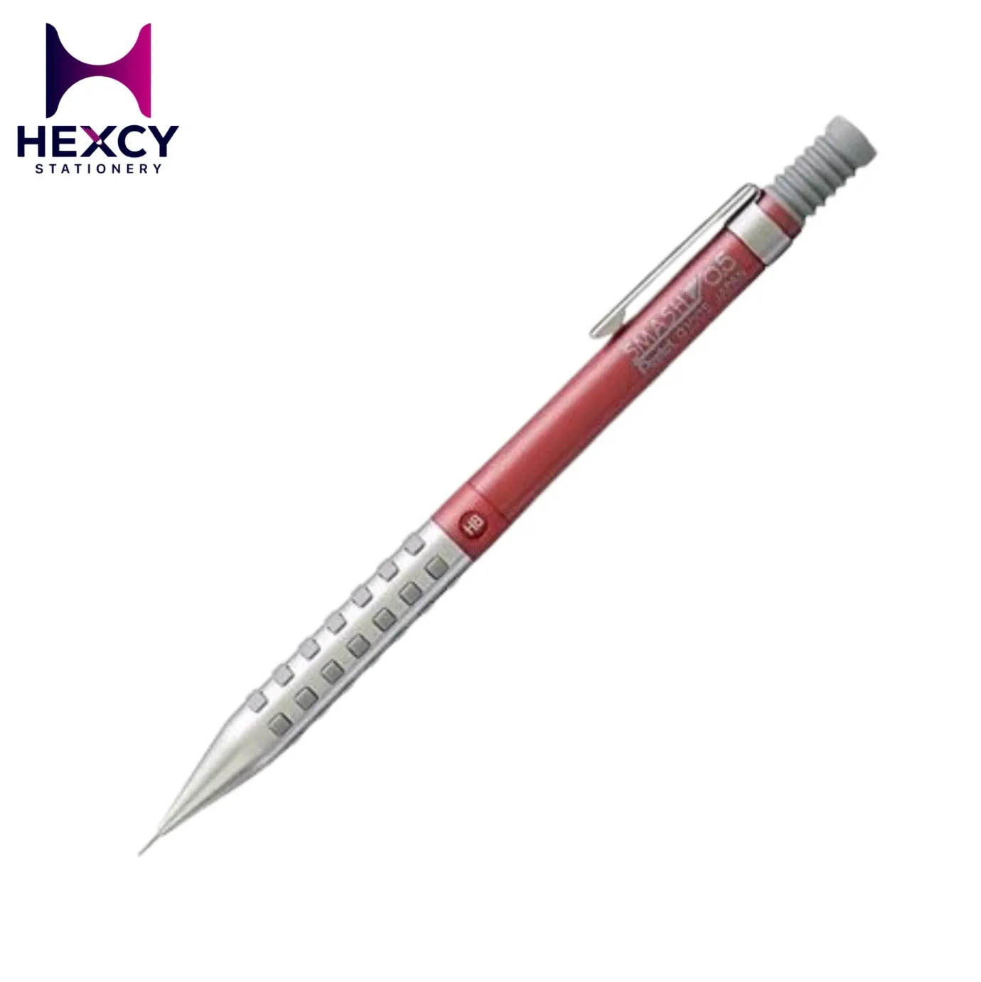 [Q1005-13A] Pentel Smash Mechanical Pencil Limited Edition 0.5mm (Red)