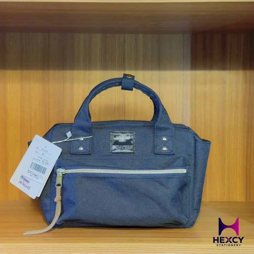 [ATC1223Z] Anello ATC1223Z 2-Way Shoulder Bag, A5, Multiple Storage (Navy)