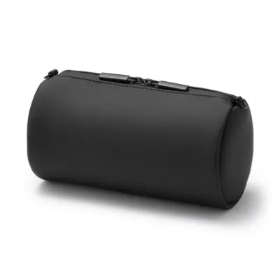 [OHH69A4A] Muji Freely combinable cylindrical storage case (Black)