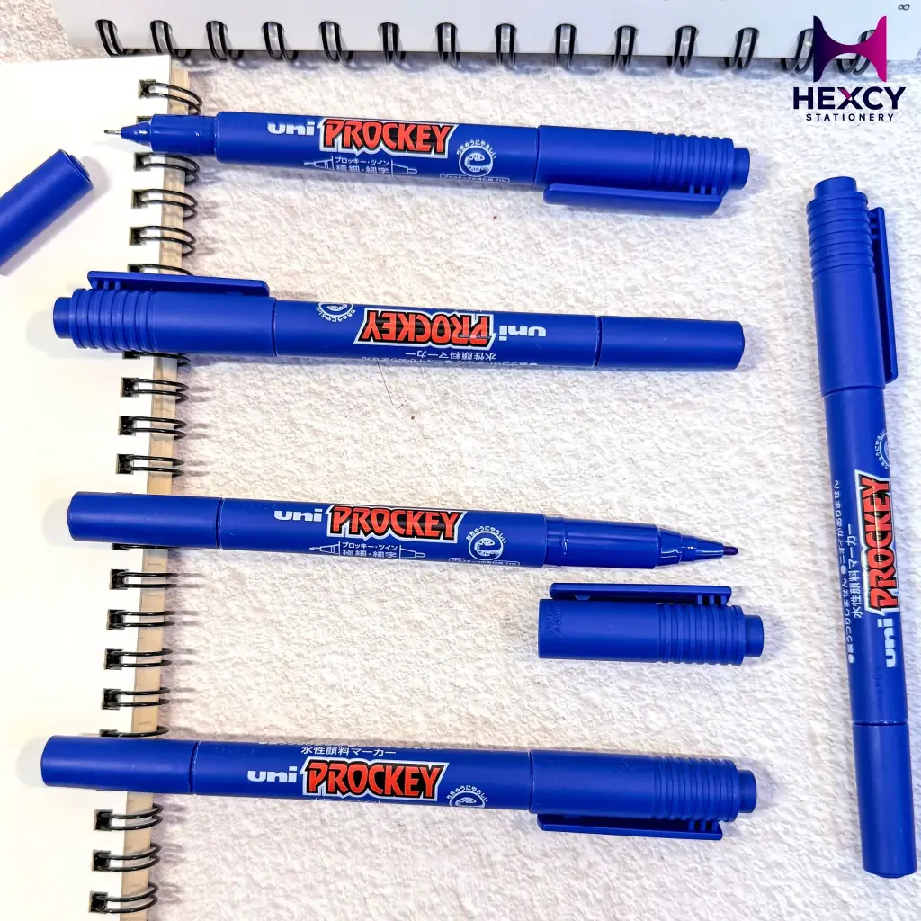 [PM-120T.33] Mitsubishi Pencil> Prockey Extra Fine Twin Tip (BLUE)