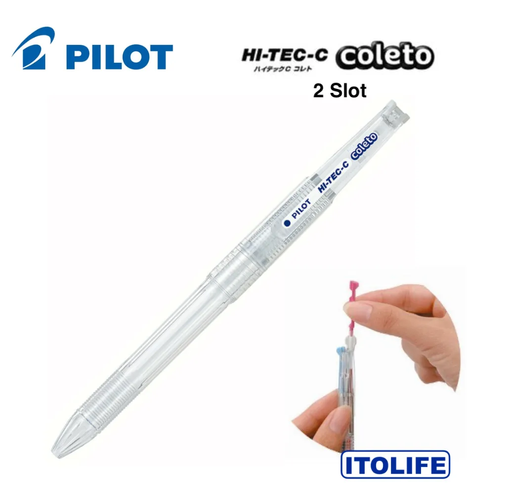 Pilot  Hi-Tec C Colleto Multi-functional Pen, Body for 2 Colors