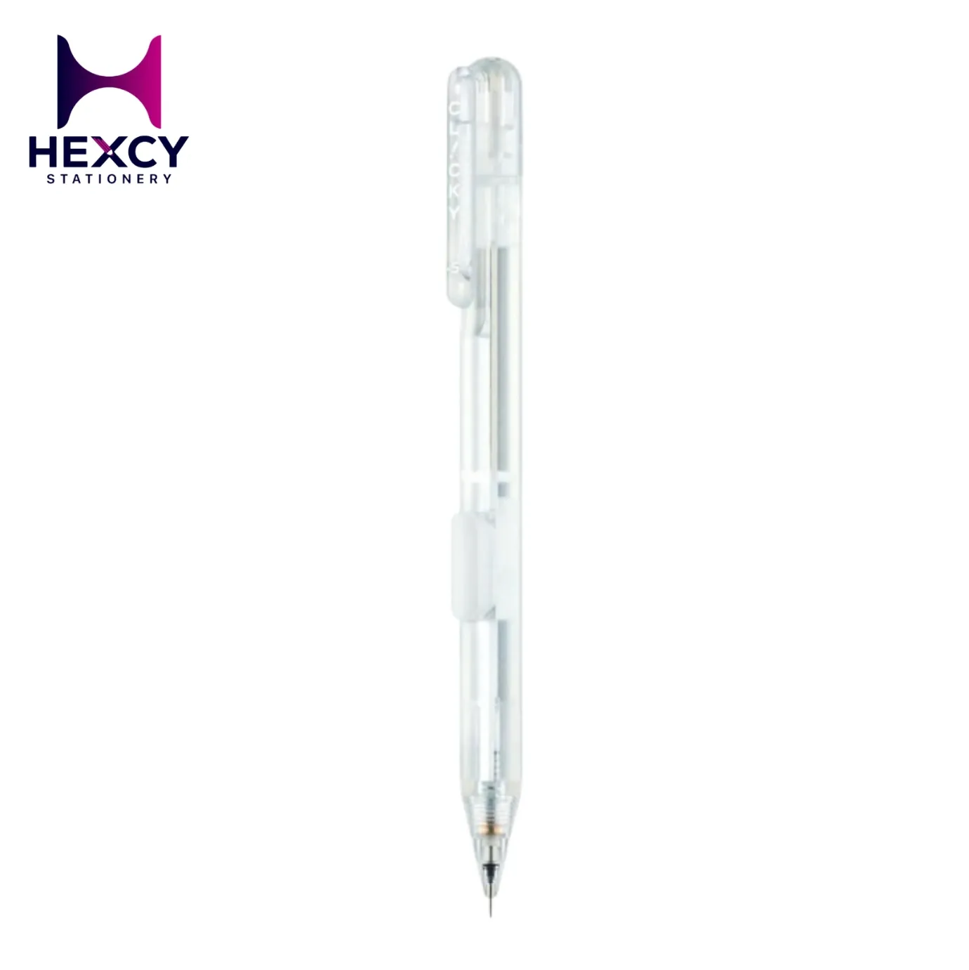 [No.2100003309] Monami Clicky Mechanical Pencil 0.5 (Transparent)
