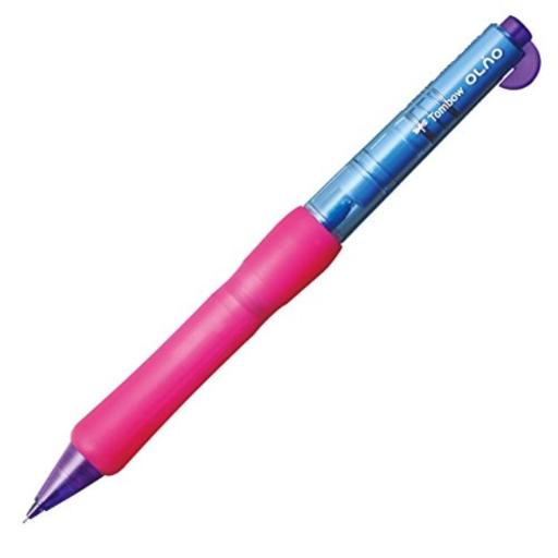 [SH-0L88] Tombow Olno Body Knock Mechanical Pencil (Pink)