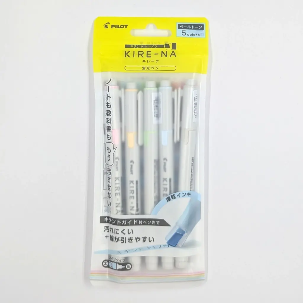 Pilot Twt
in Highlighter KIRE-NA Pale Color 5-Color Set