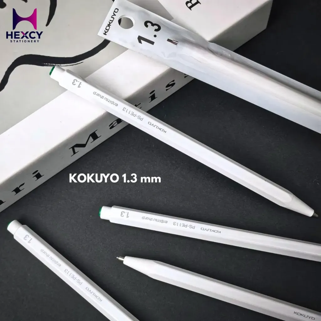 [PS-PE113W-1P] KOKUYO Enpitsu Sharp Mechanical Pencil 1.3 (White)