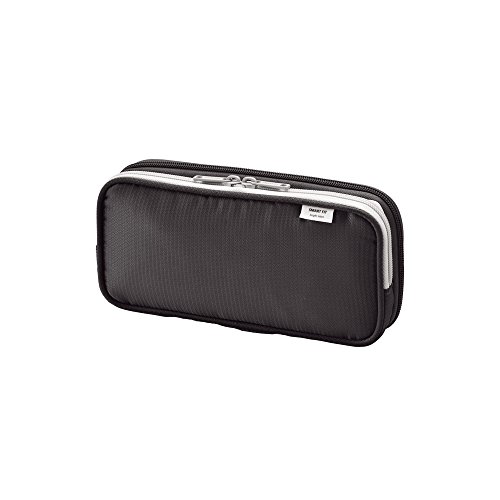 [A-7661-24] Lihit Lab Smart Fit bright label double pen case (L)