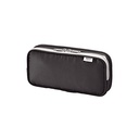Lihit Lab Smart Fit bright label double pen case (L)