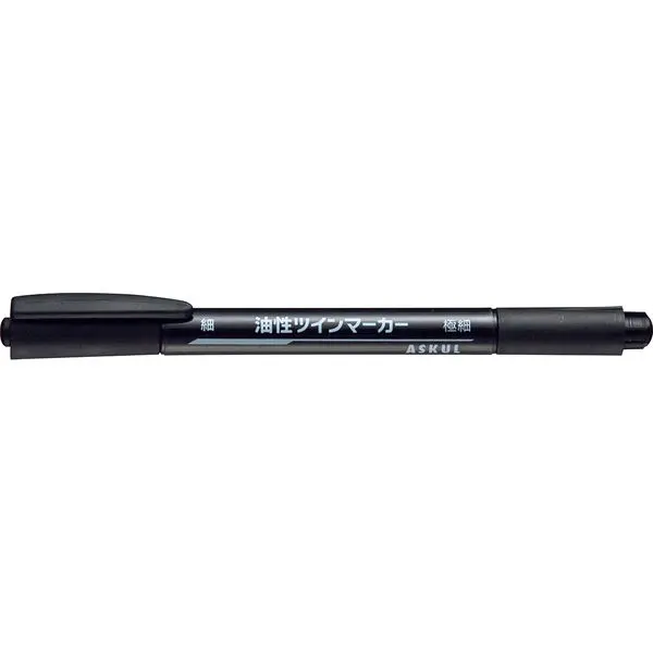 Askul Oil-Based Twin Marker