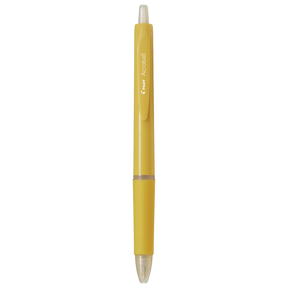 [BAB-15-YB] Pilot Acroball  0.5 Black Ink (Yellow)