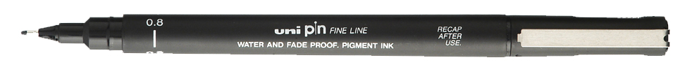 Uni Pin Fine Line Black