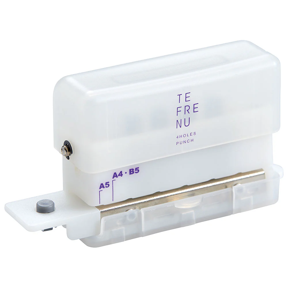 King Jim Hole Punch, Tefline, 4 Hole Mini Punch
