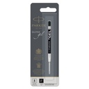 PARKERBallpoint Pen Refill, Black, , F Fine, 0.02 inches (0.55 mm), Water-based Gel Ink