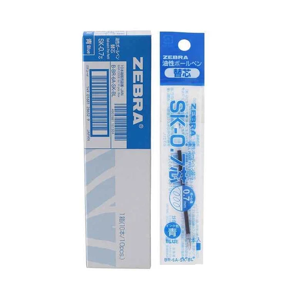 Zebra Metal 0.7 Refill  (BLUE)