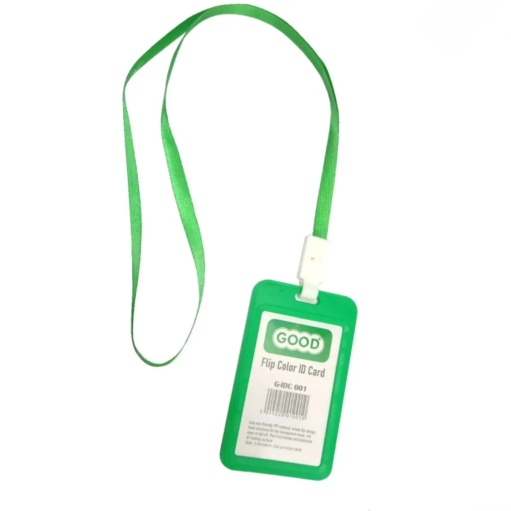 Good Flip Color ID Card+ ID String