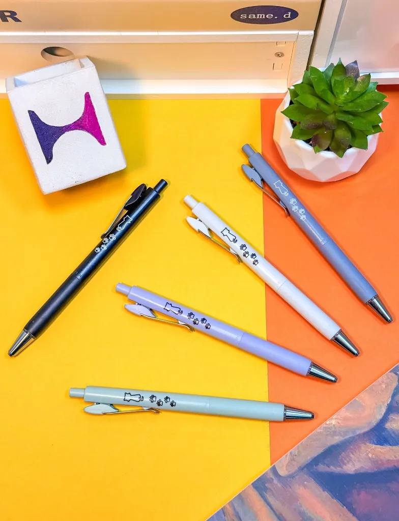Zebra Oil-based Ballpoint Pen 0.5mm BLEN U Single Color Black Ink Cat Pattern Limited Edition-CATA