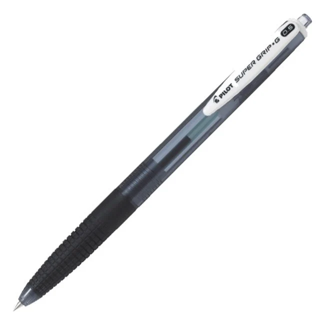 [BSGC-10EF-BB] Pilot Super Grip G Gel Ink Pen 0.5mm