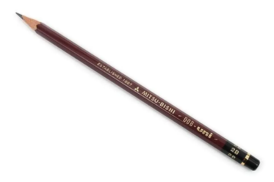 Uni Wooden Pencil  (2B)