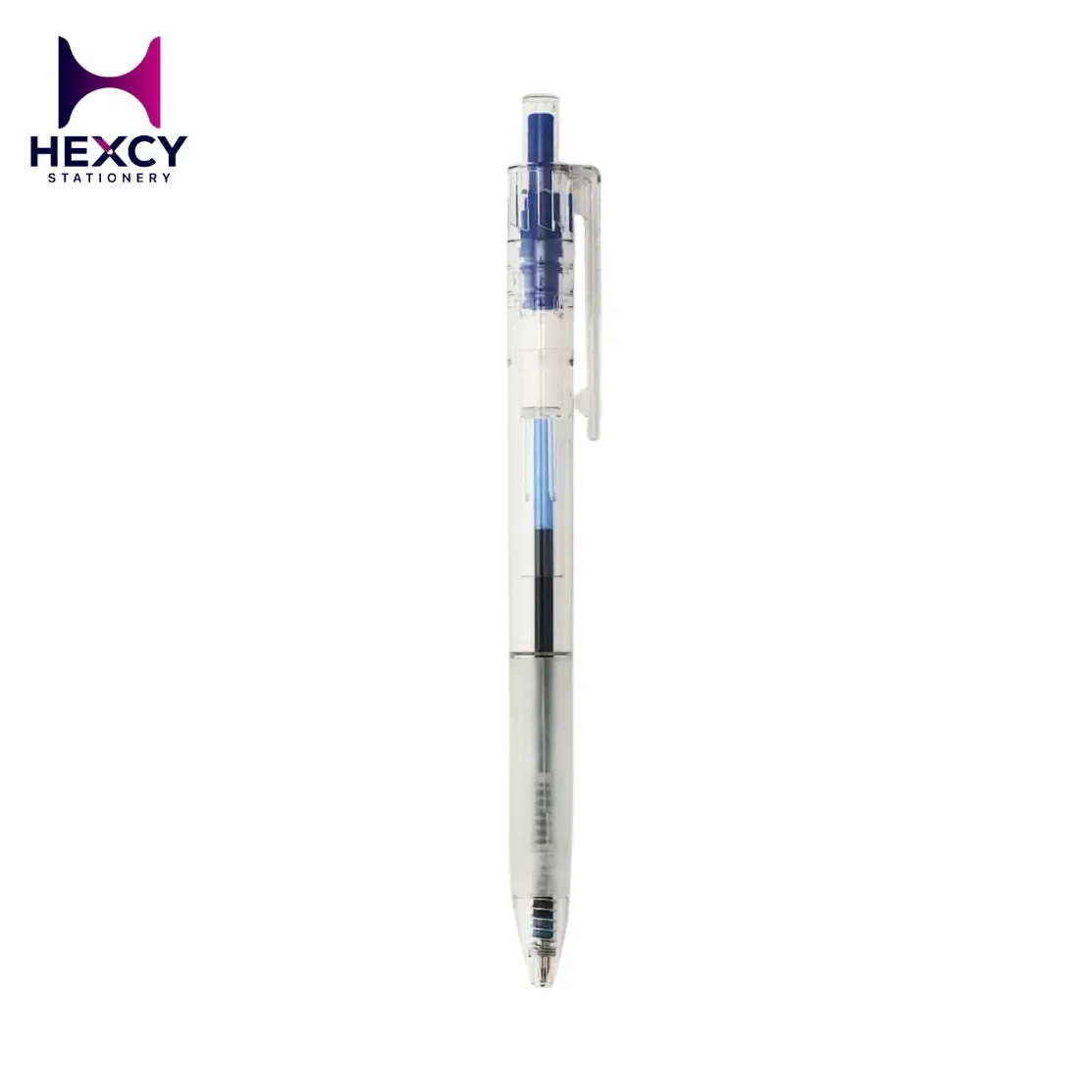 Muji Polycarbonate Ballpoint Pen 0.7 (BLUE)