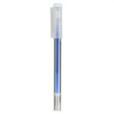 [PI002] Muji Erasable Ballpoint Pen, Cap Type 0.5 (BLUE)