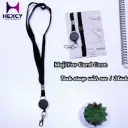 Muji Neck strap with reel for card case/ID holder