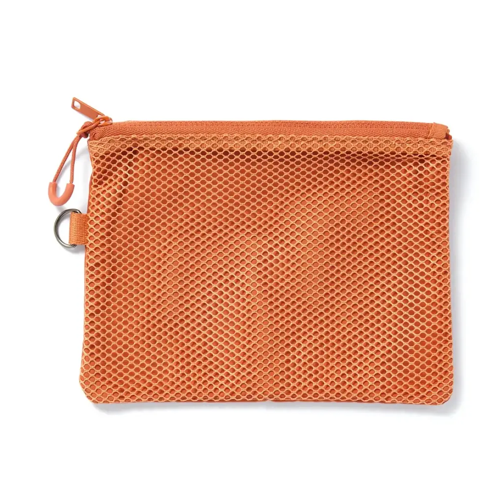 Polyester double zipper case