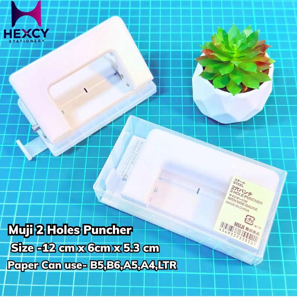 Muji Steel 2-hole punch