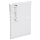 Kokuyo Loose Leaf Binder B5, Clear