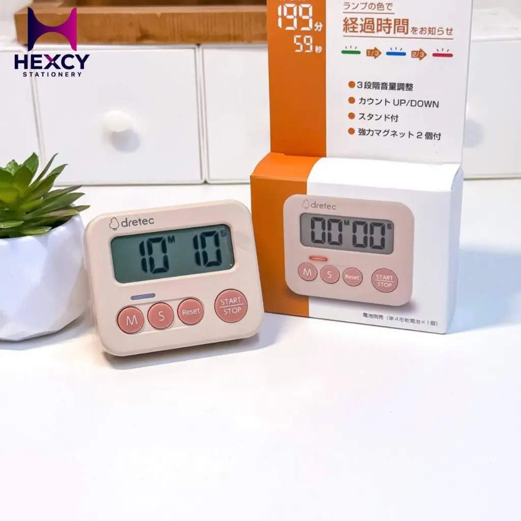 [T-693PK] Dretec 3 Lamp Timer (Pink)