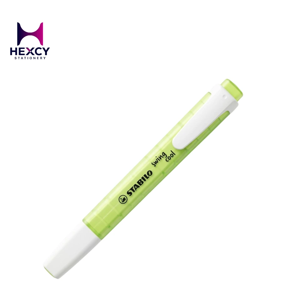 [275/133-8] Stabilo Swiming Cool Pastel Highlighter (LIME GREEN)