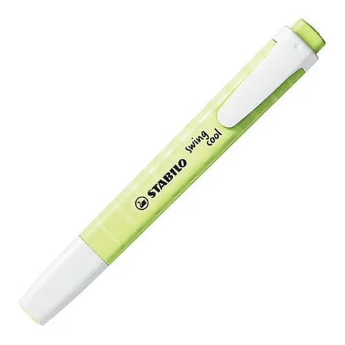 [275/133-8] Stabilo Swiming Cool Pastel Highlighter (LIME GREEN)