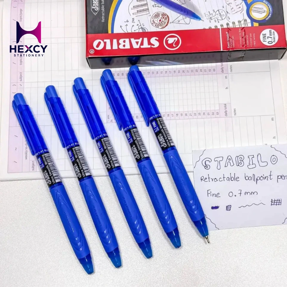 Stabilo Exam Grade Retractable Ballpoint Pen 0.7mm