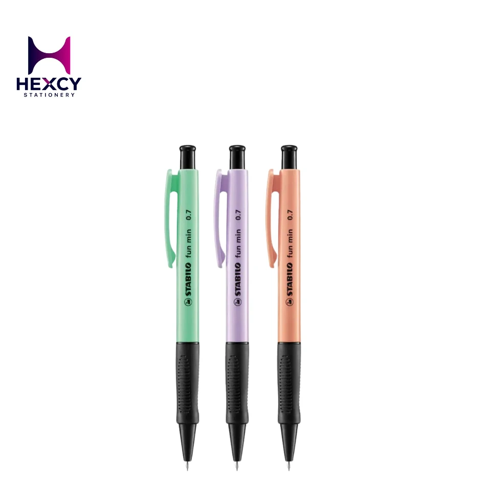 STABILO fun min mechanical pencil set, lead size 0.7 mm