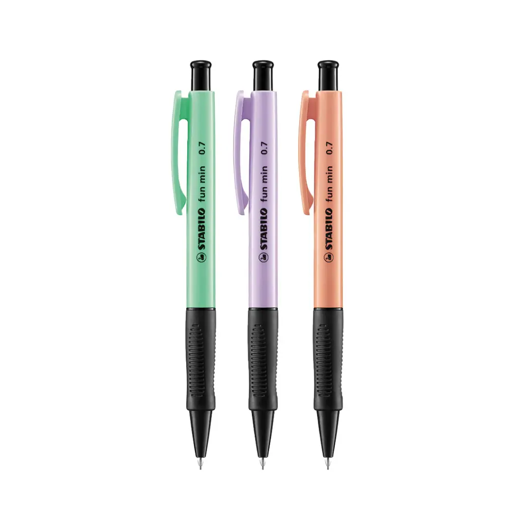 [3827] STABILO fun min mechanical pencil set, lead size 0.7 mm