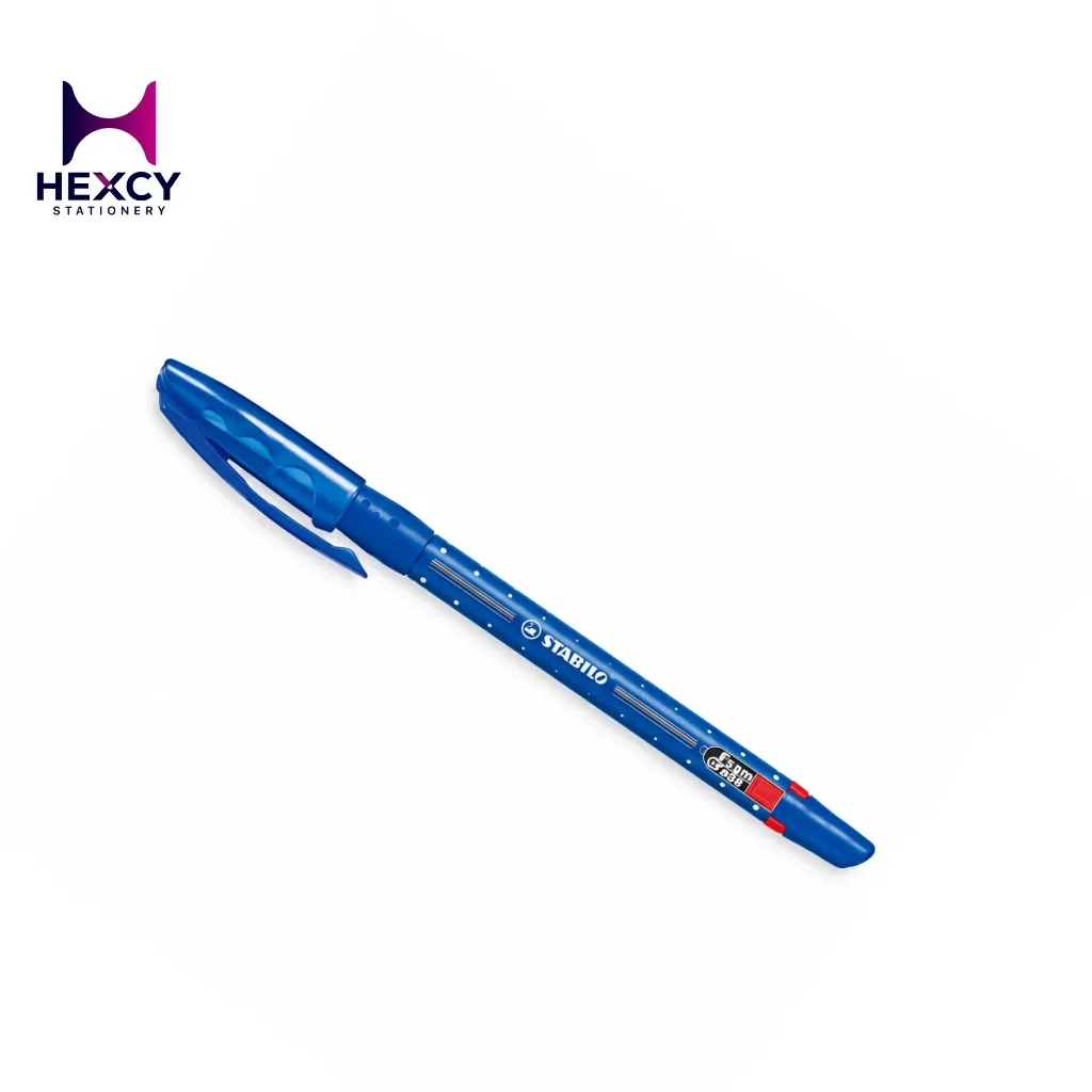 [W41] Stabilo Super Smooth Writing Fine Ballpoint Pen (BLUE)