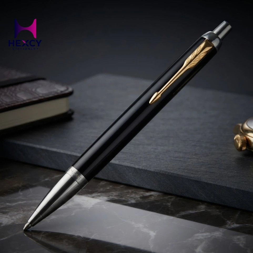 [1975636] PARKER 1975636 PARKER Ballpoint Pen, IM, Black, CT, Medium Point, Oil-based, Gift Boxed
