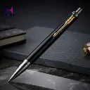 PARKER 1975636 PARKER Ballpoint Pen, IM, Black, CT, Medium Point, Oil-based, Gift Boxed