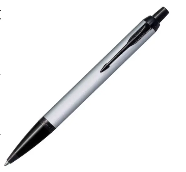 Parker IM 2127895Z Acromatic Collection Ballpoint Pen, Matte Gray