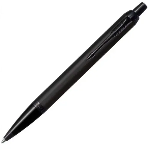 Parker IM 2127897Z Acromatic Collection Ballpoint Pen, Matte Black
