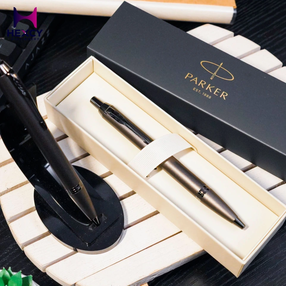 [2173276] Parker BRT 2173276 Official Parker IM Ballpoint Pen, M, Medium Point, Luxury Brand, Gift, Monochrome, Bronze