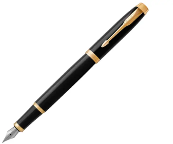 Parker GT 1975594 Fountain Pen, F Fine Point, IM, Core Line, Black