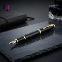 Parker GT 1975594 Fountain Pen, F Fine Point, IM, Core Line, Black